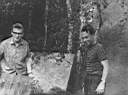 With V.Berlinsky on his country-house 